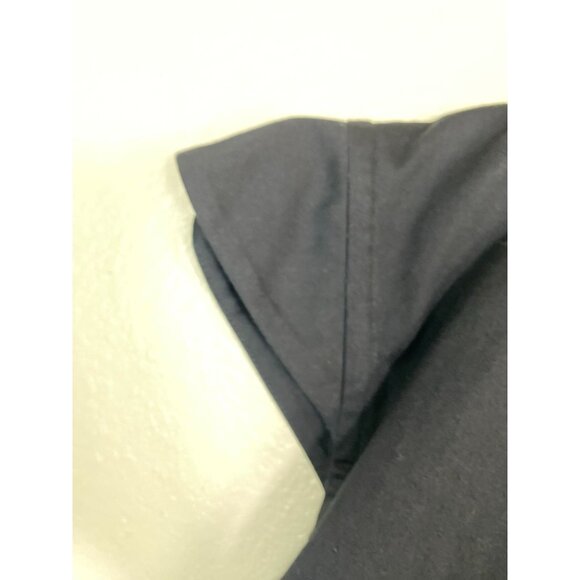 Ann Everett Asymmetrical Black Zip Front Tunic Size One Size M Grunge Streetwear - Picture 9 of 15